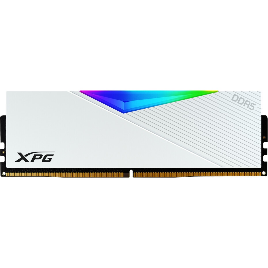 Оперативная память XPG Lancer, DDR5, 32GB (2x16GB), 6800MHz, CL34, с радиаторами, RGB, белый