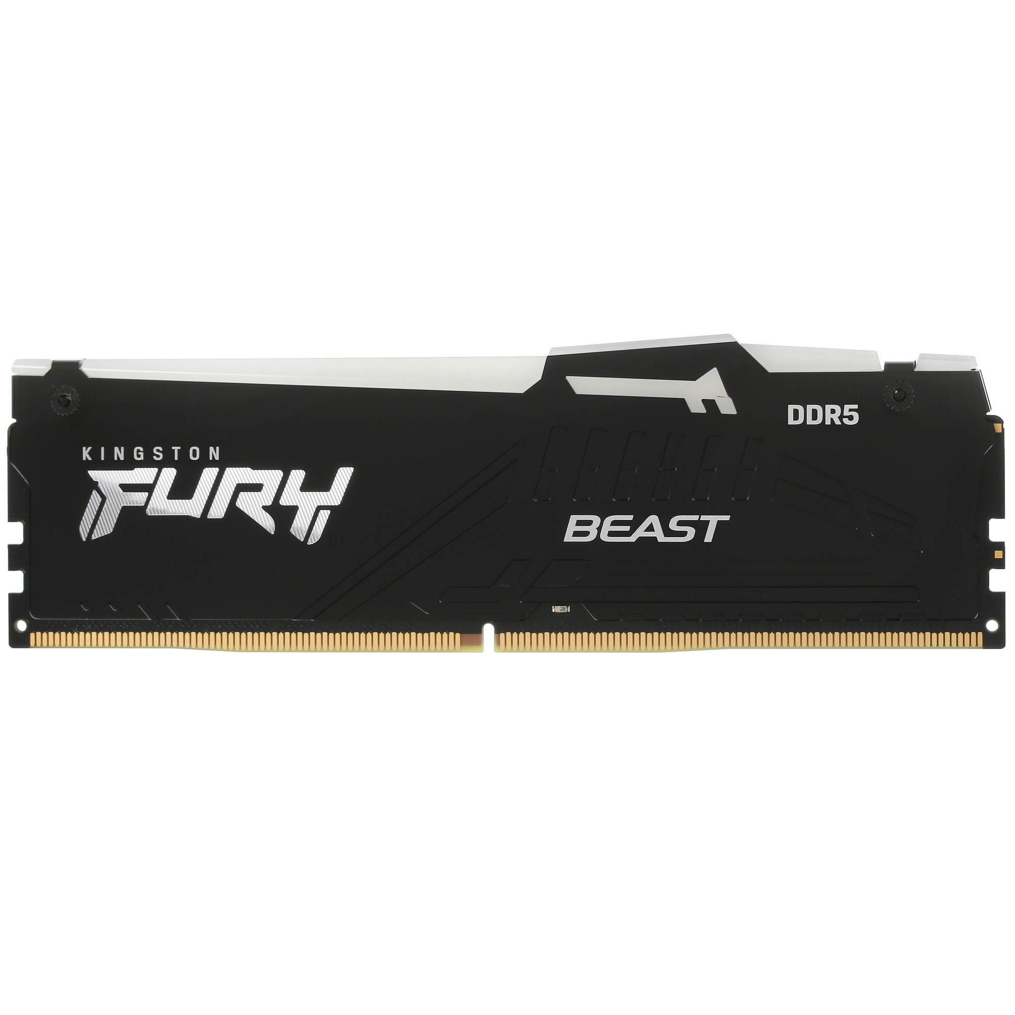 Оперативная память Kingston Fury Beast Expo, DDR5, 8GB (1x8GB), 5200MHz, CL36, с радиатором, RGB, че