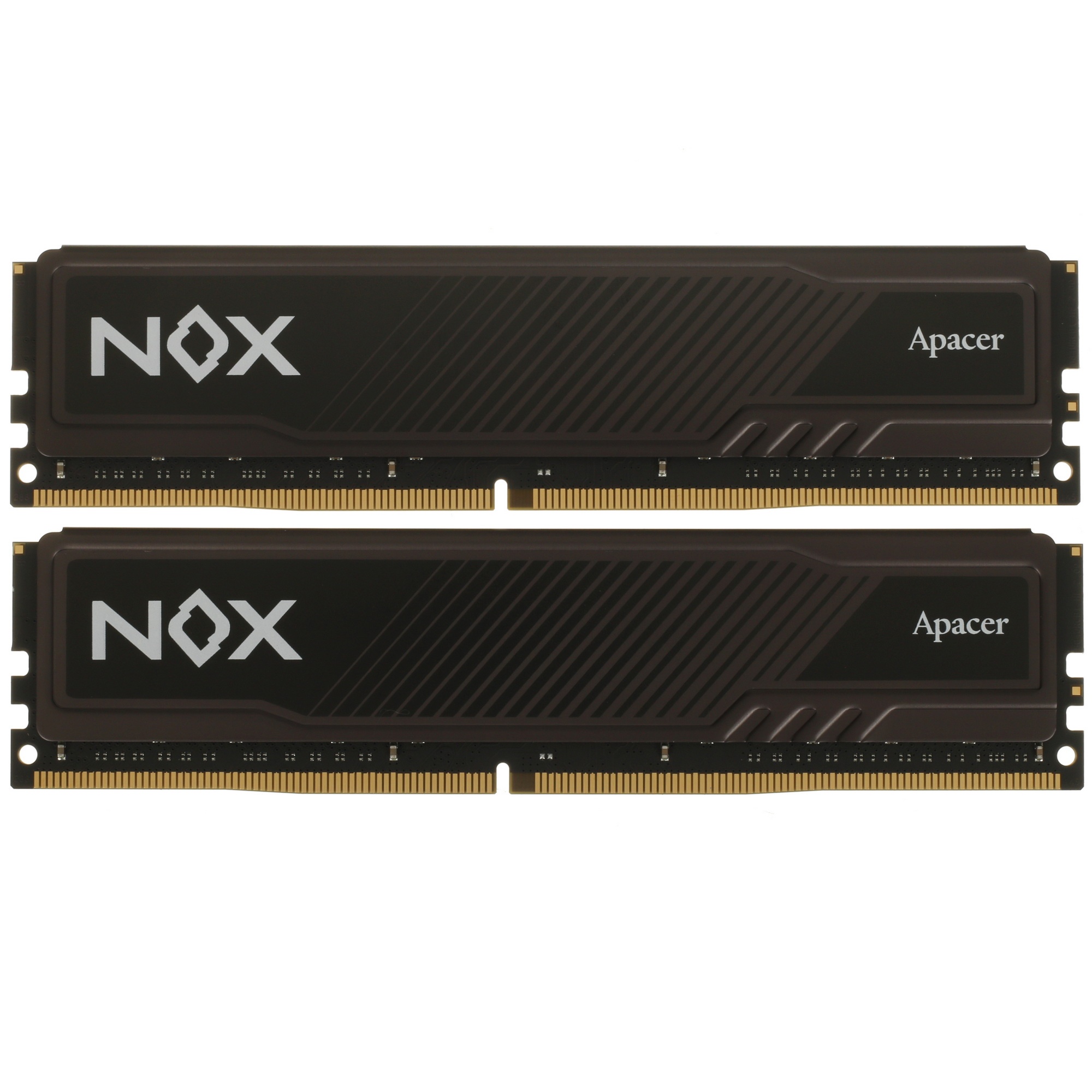 Оперативная память Apacer Nox, DDR4, 32GB (2x16 GB), 2666 MHz, CL16, радиатор, серый