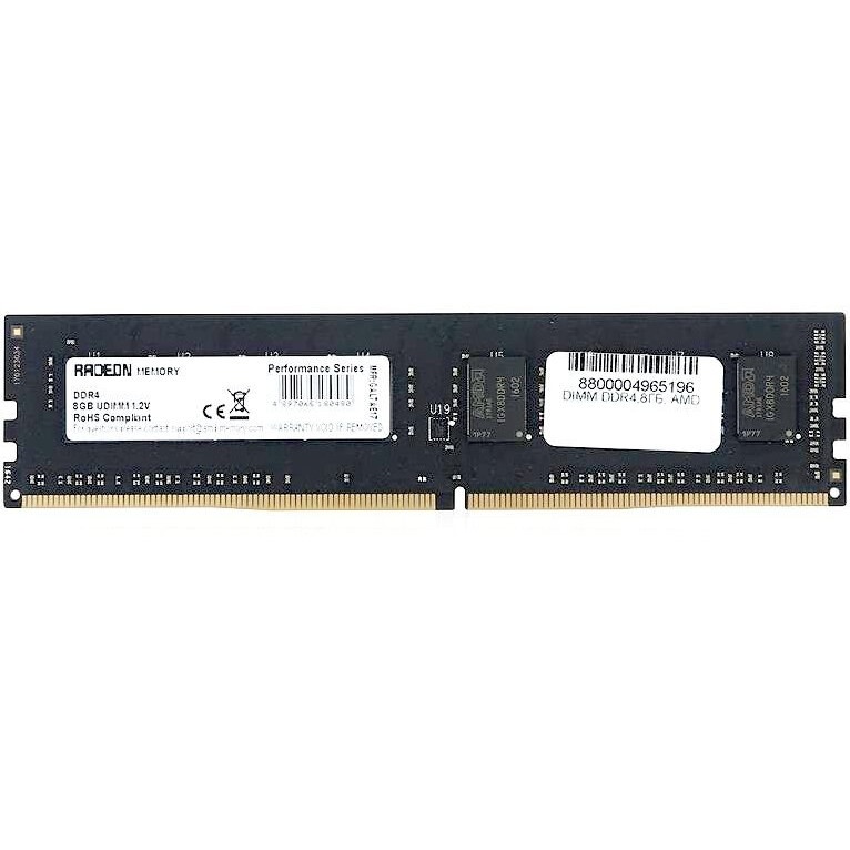 Оперативная память AMD Radeon R7, DDR4, 8GB (1x8GB), 2133MHz, CL15