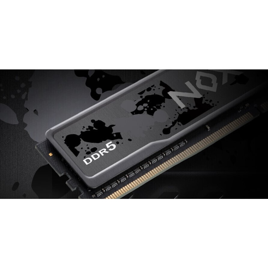 Оперативная память Apacer Nox, DDR5, 32GB (1x 32GB), 6400MHz, CL40, DIMM, с радиатором, черный