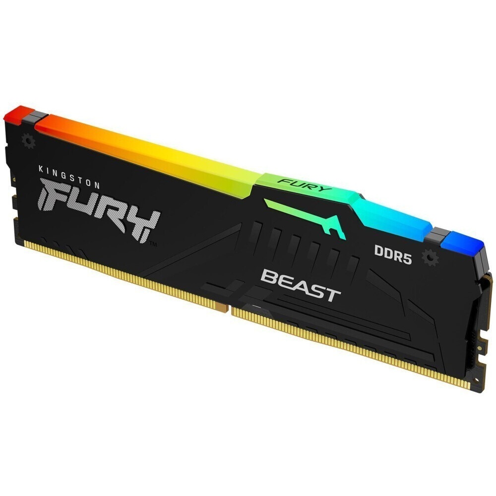 Оперативная память AMD Radeon R5, DDR5, 32GB (1x32GB), 5600MHz, CL40, с радиатором, черный/красный