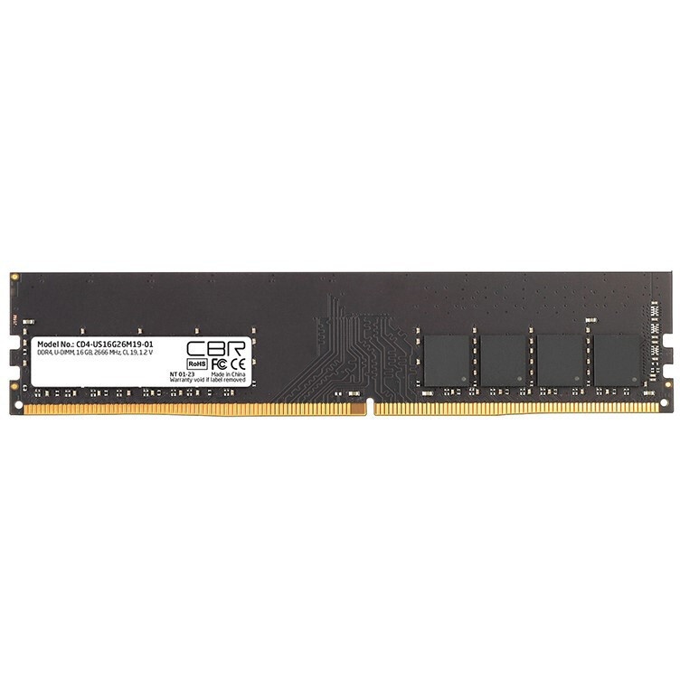 Оперативная память Patriot Signature, DDR4, 16GB (1x16 GB), 2666 MHz, CL19