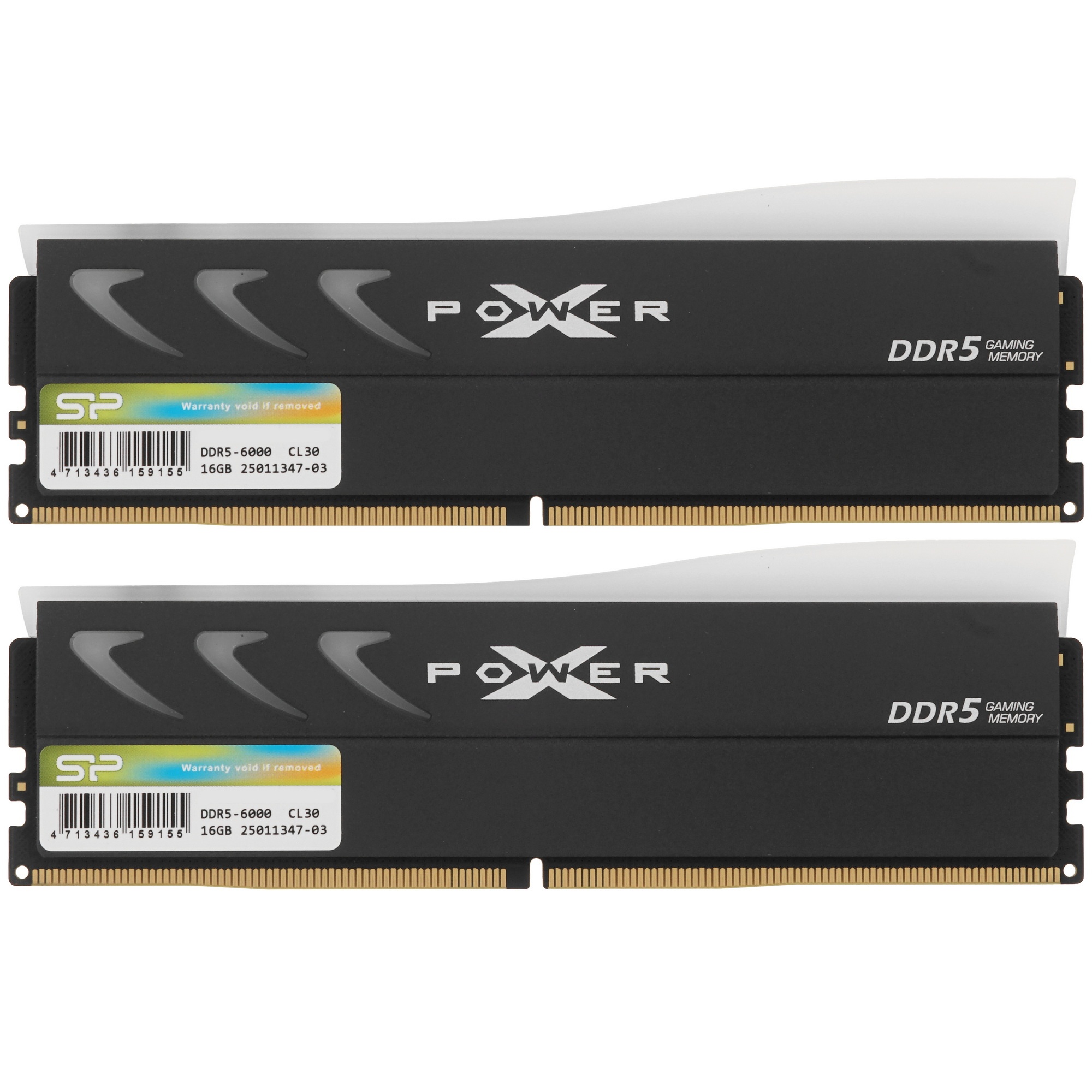 Оперативная память Silicon Power Xpower Storm, DDR5, 32GB (2x16 GB), 6000 MHz, CL30, радиатор, RGB,