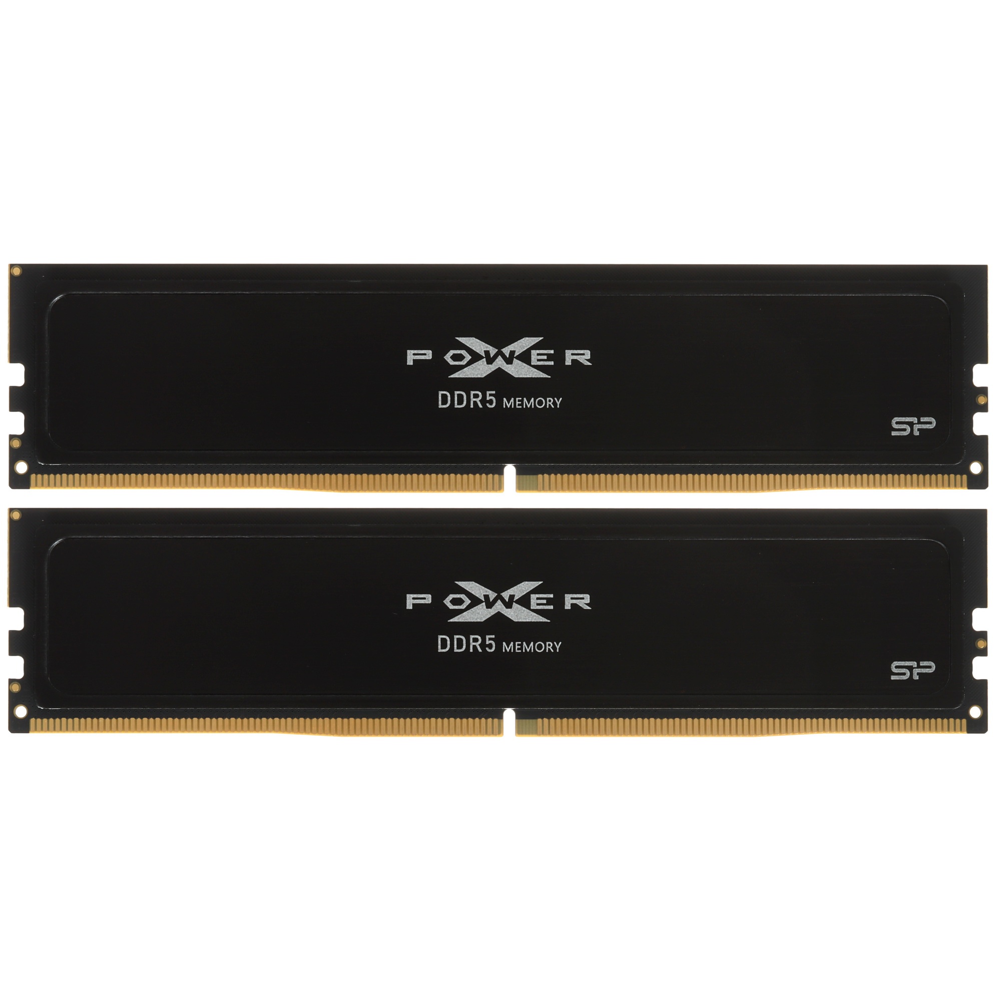 Оперативная память Silicon Power Xpower Pulse, DDR5, 32GB (2x16 GB), 6000 MHz, CL30, радиатор, чёрны