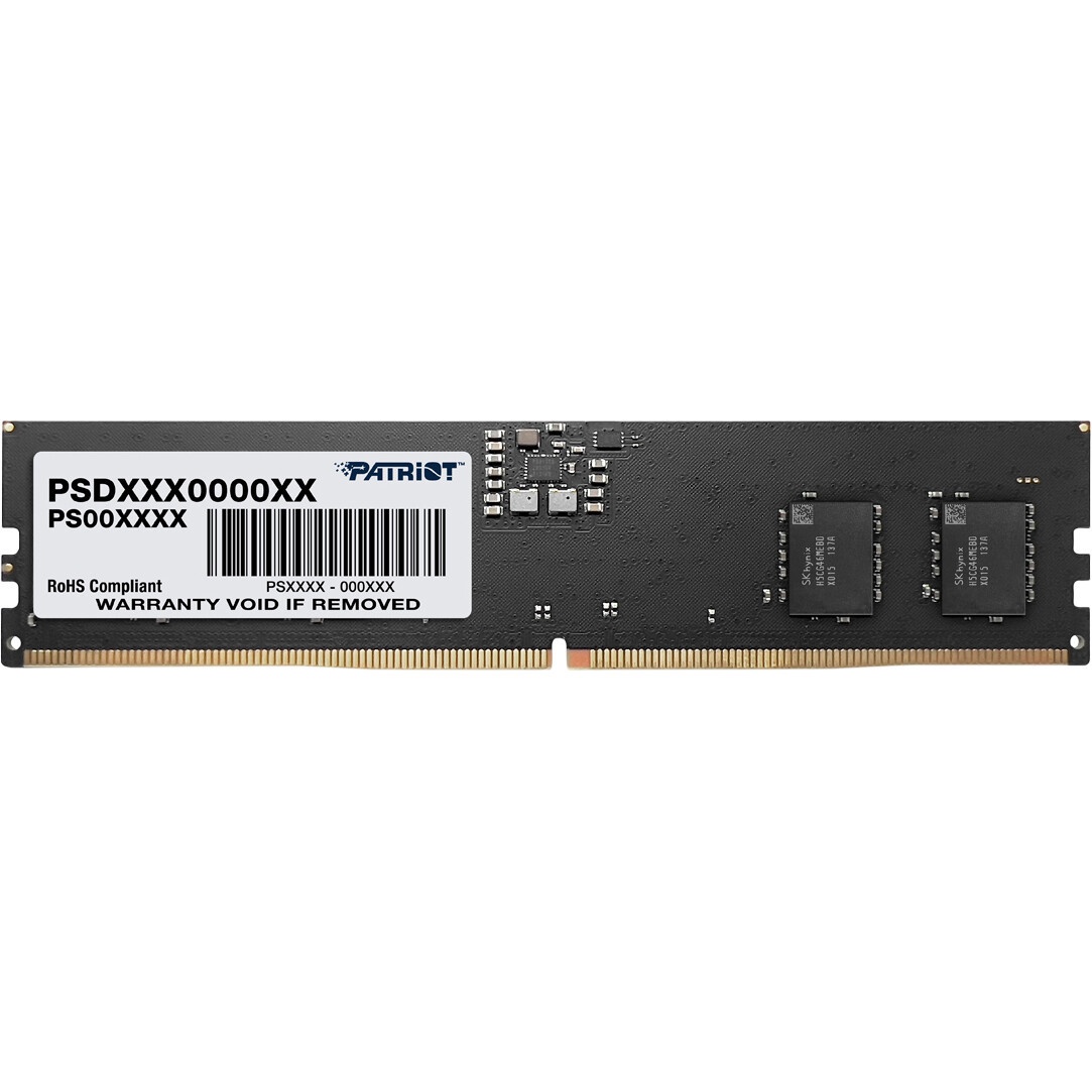 Оперативная память Exegate, DDR5, 16GB (1x16 GB), 4800 MHz, CL40, OEM