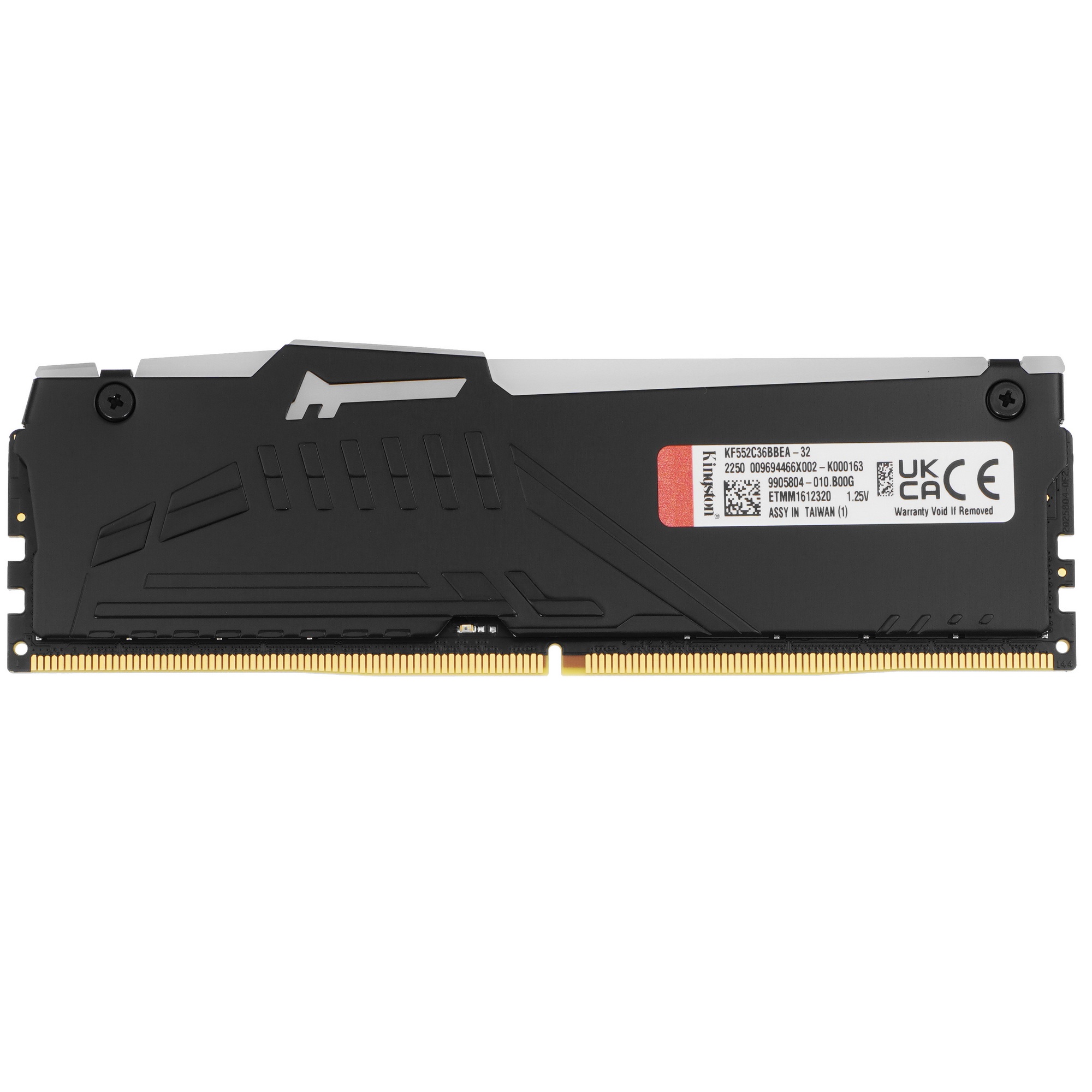 Оперативная память Kingston Fury Beast Expo, DDR5, 32GB (1x32 GB), 5200 MHz, CL36, радиатор, RGB, чё