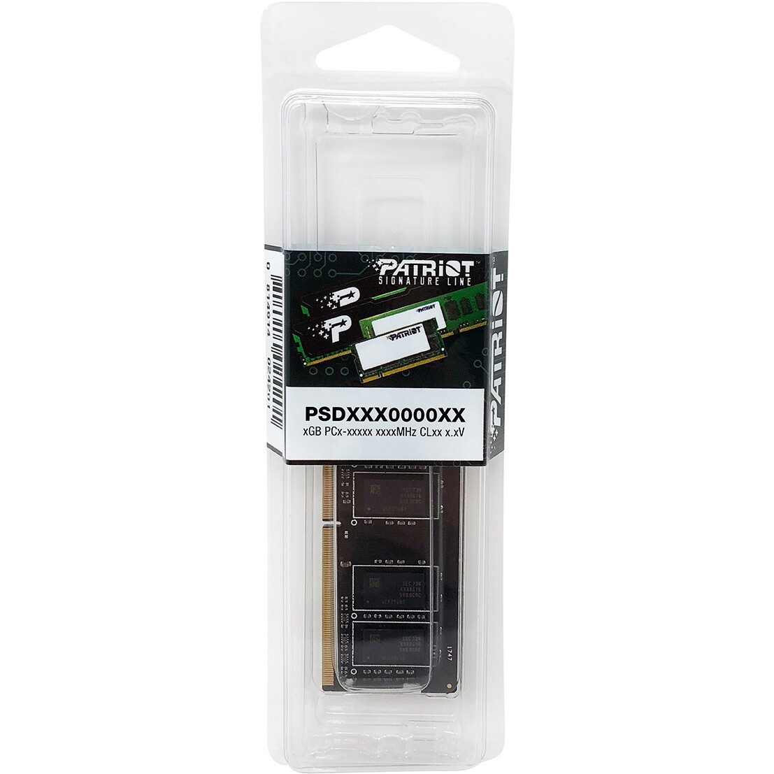 Оперативная память Patriot Viper Steel, DDR4, 8GB (1x8GB), 3200MHz, CL22, с радиатором, черный, SO-D