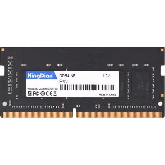Оперативная память Patriot Viper Steel, DDR4, 8GB (1x8GB), 3200MHz, CL22, с радиатором, черный, SO-D