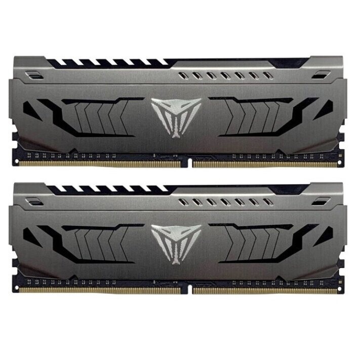 Оперативная память Patriot Viper Steel, DDR4, 64GB (2x32GB), 3600MHz, CL20, с радиатором, RGB, черны