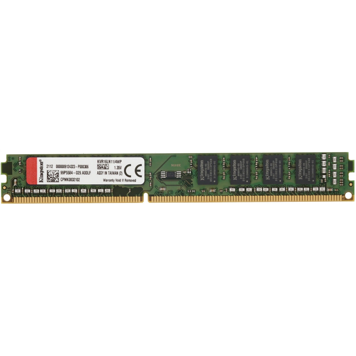 Оперативная память Digma, DDR3, 4GB (1x4 GB), 1600 MHz, CL11