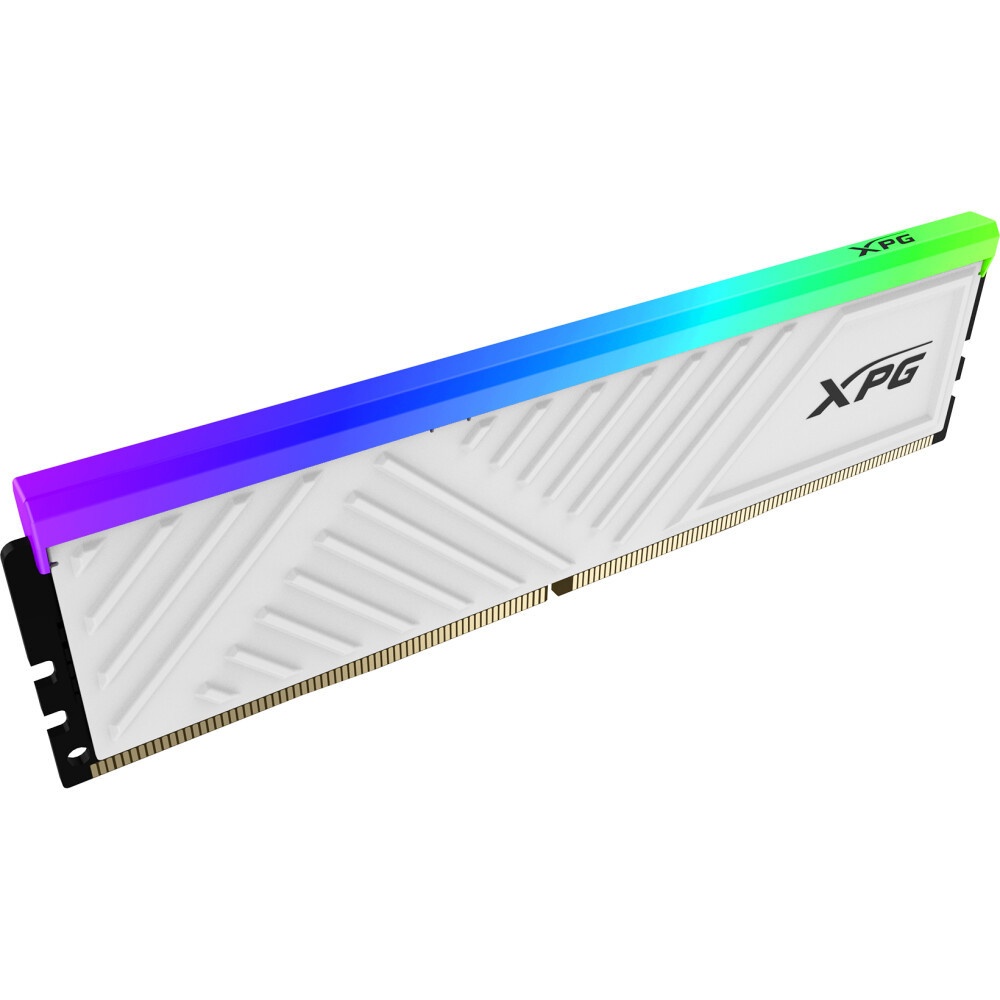 Оперативная память XPG Spectrix D35G, DDR4, 32GB (1x32GB), 3200MHz, CL16, с радиаторами, RGB, белый