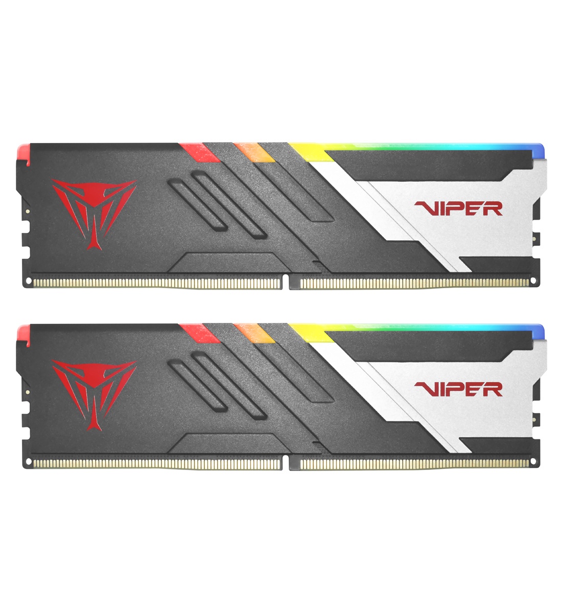 Оперативная память Patriot Viper Venom, DDR5, 32GB (2x16GB), 5600MHz, CL36, с радиаторами, RGB, черн