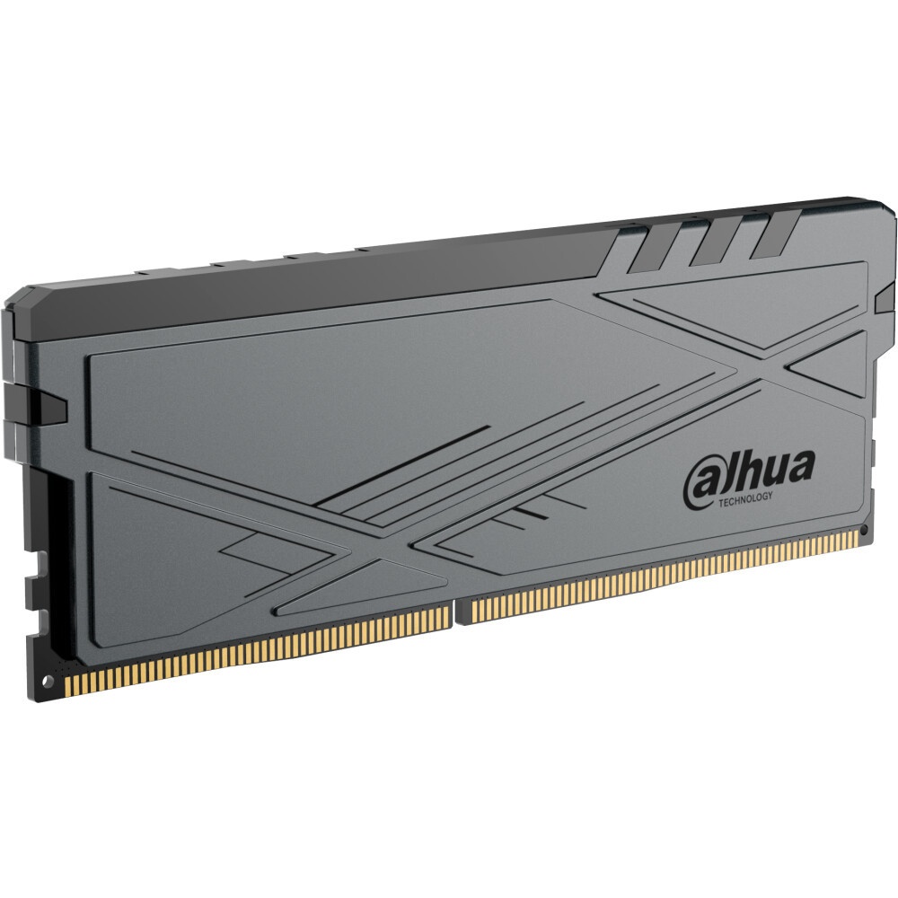 Оперативная память Dahua, DDR4, 16GB (1x16GB), 3200 MHz, CL22, с радиатором, черный