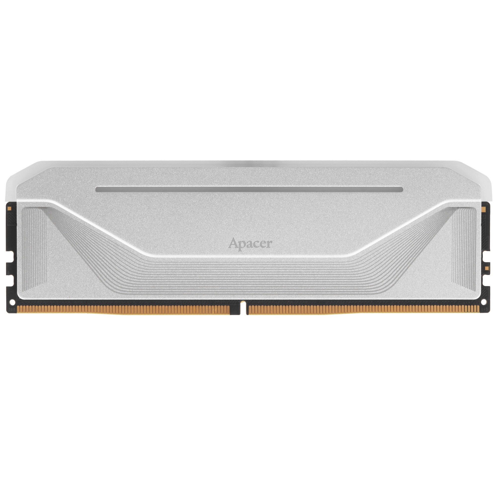 Оперативная память Apacer Nox, DDR5, 32GB (1x32 GB), 6400 MHz, CL32, радиатор, RGB, серебристый