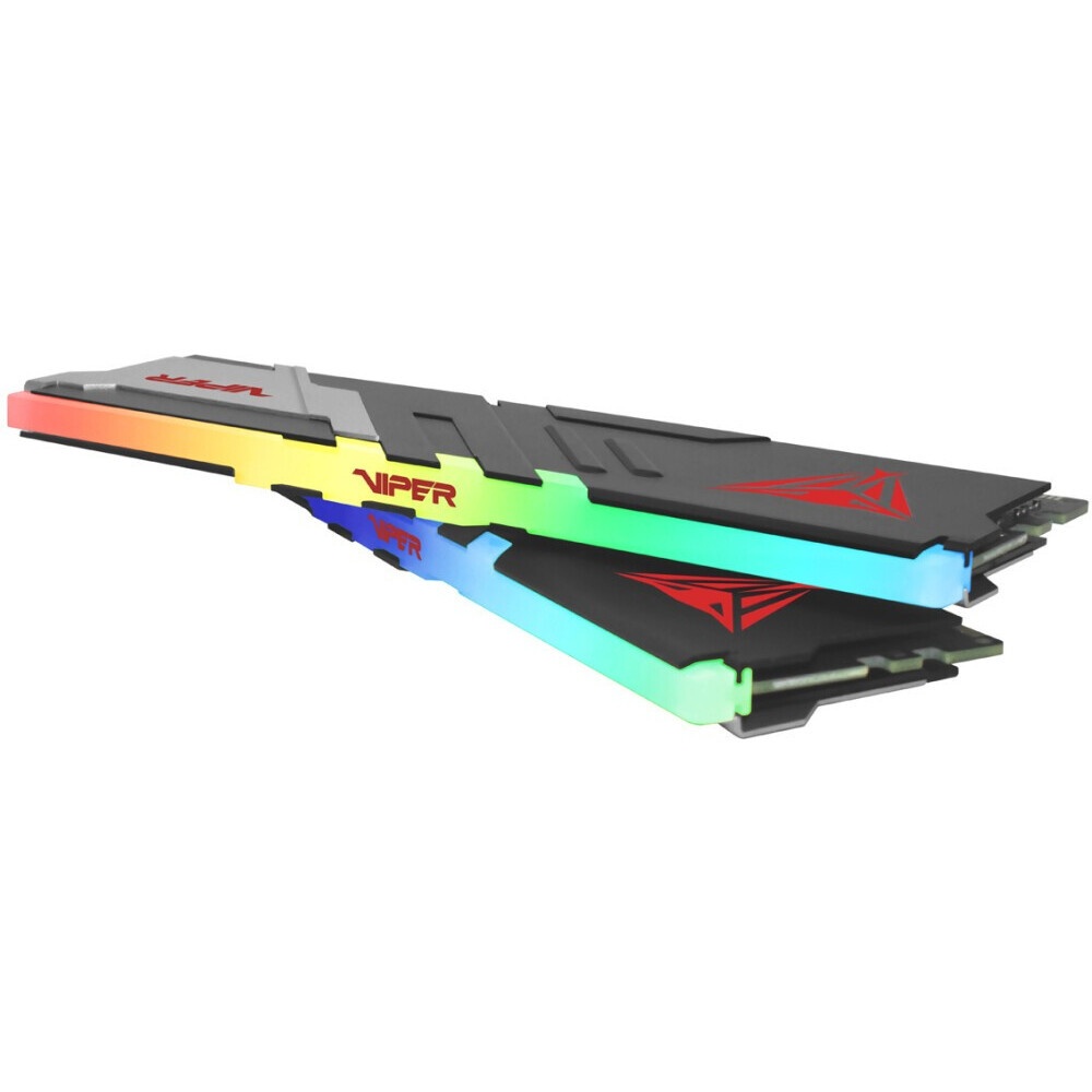 Оперативная память Netac Shadow II, DDR5, 32GB (2x16GB), 6000 MHz, CL38, с радиатором, RGB, черный