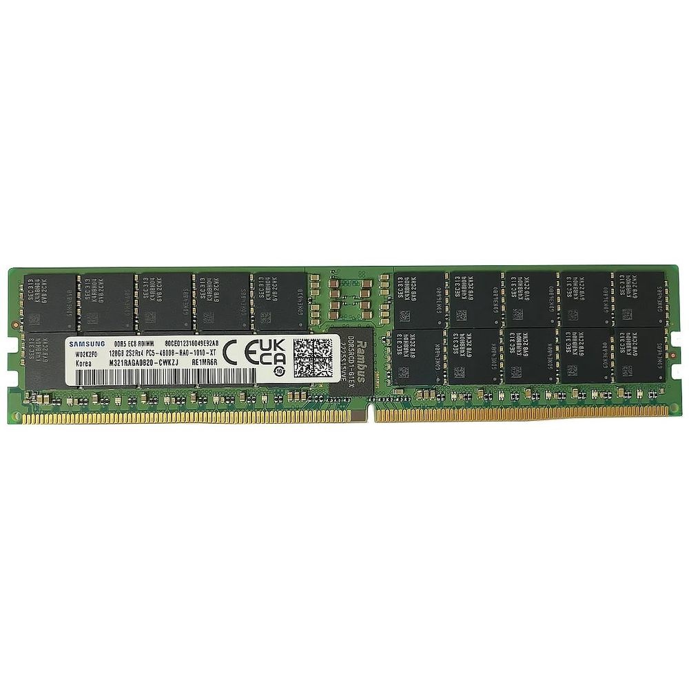Оперативная память Samsung, DDR5, 128GB (1x128 GB), 4800 MHz, CL40, ECC, RDIMM, OEM