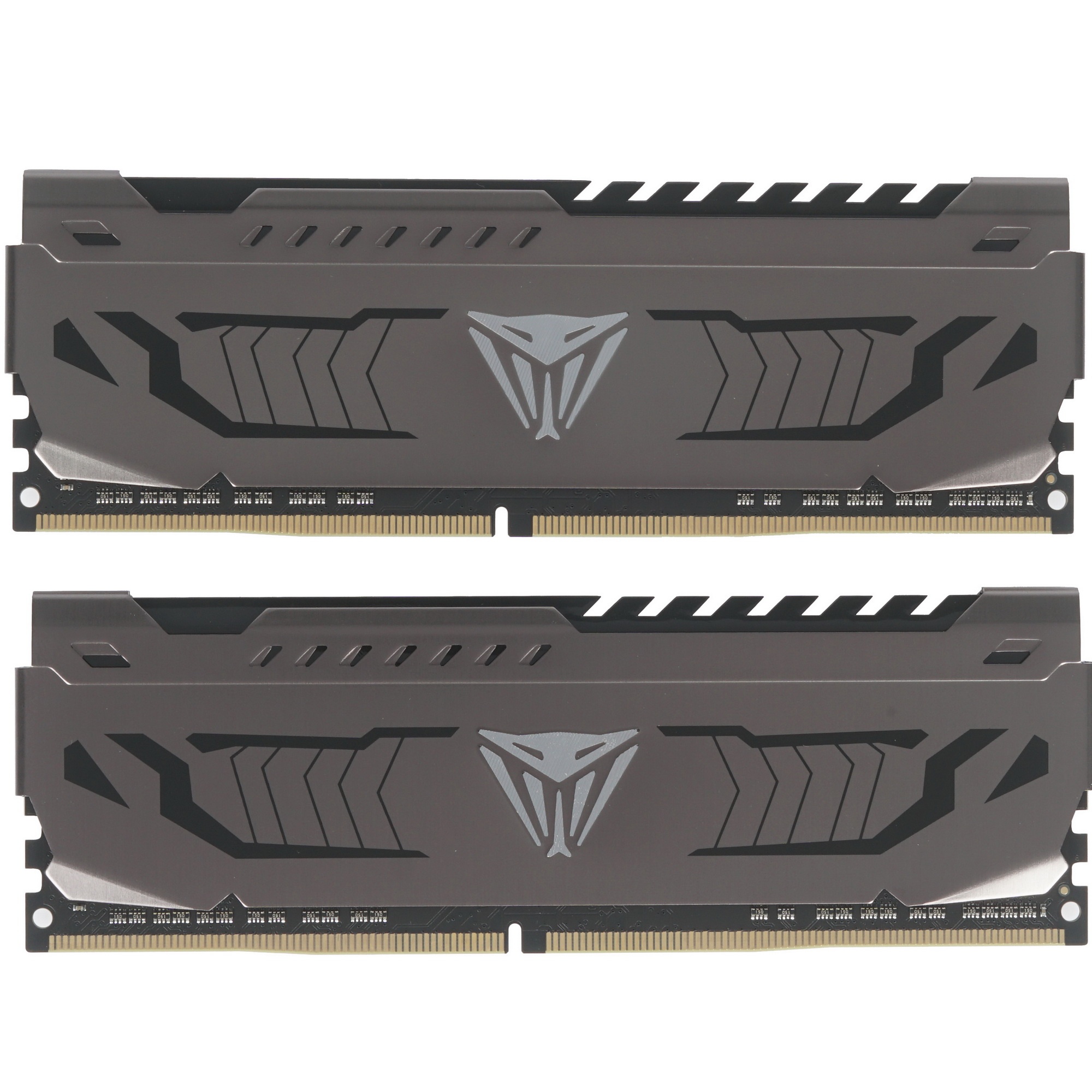 Оперативная память Patriot Viper Steel, DDR4, 32GB (2x16 GB), 3200 MHz, CL16, радиатор, чёрный