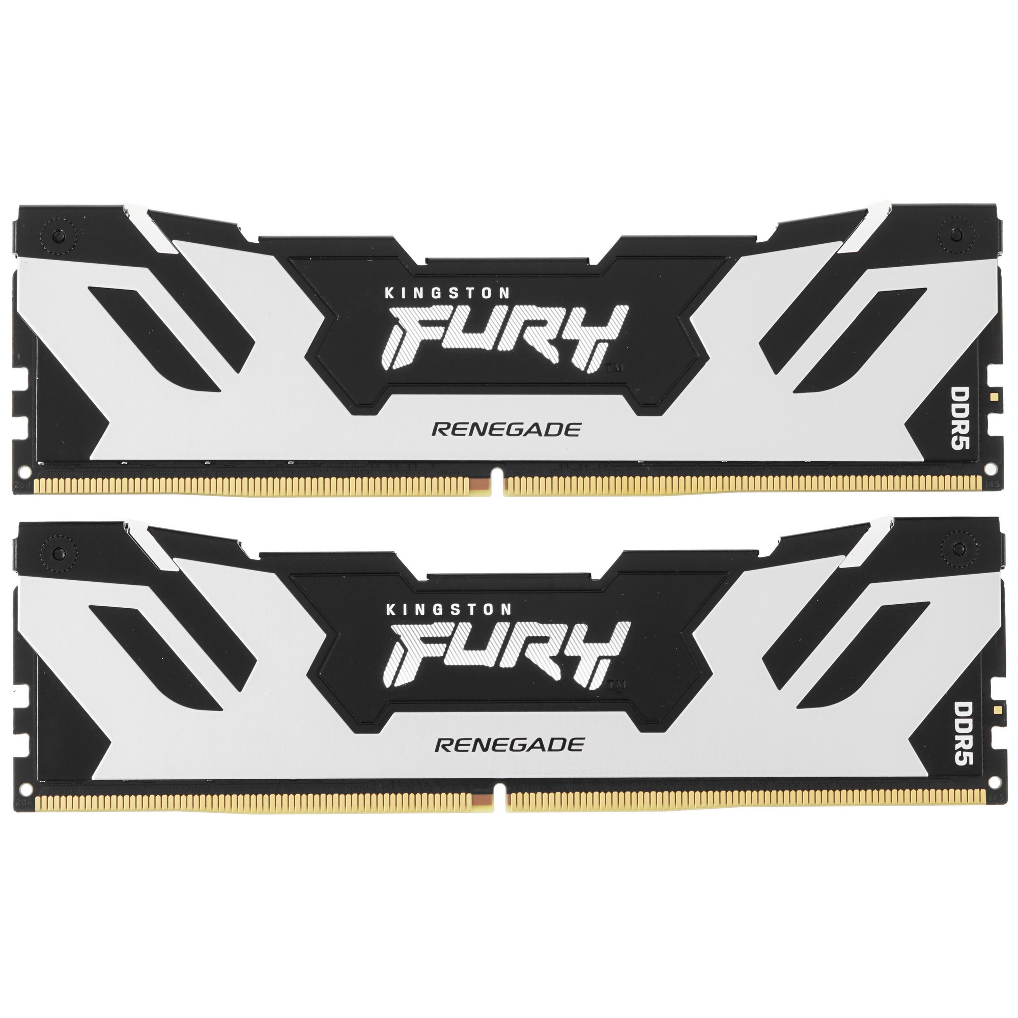 Оперативная память Kingston Fury Renegade Silver, DDR5, 96GB (2x48GB), 6000MHz, CL32, с радиаторами,