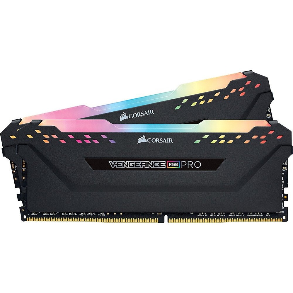 Модуль памяти Corsair DIMM DDR4 2x8Gb 3200MHz CMW16GX4M2C3200C16 RTL PC4-25600 CL16 288-pin 1.35В