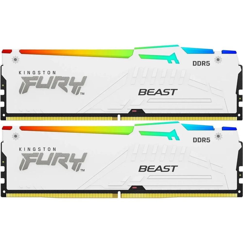 Оперативная память Kingston 64GB 6400MT/s DDR5 CL32 DIMM (Kit of 2) KF564C32BWAK2-64
