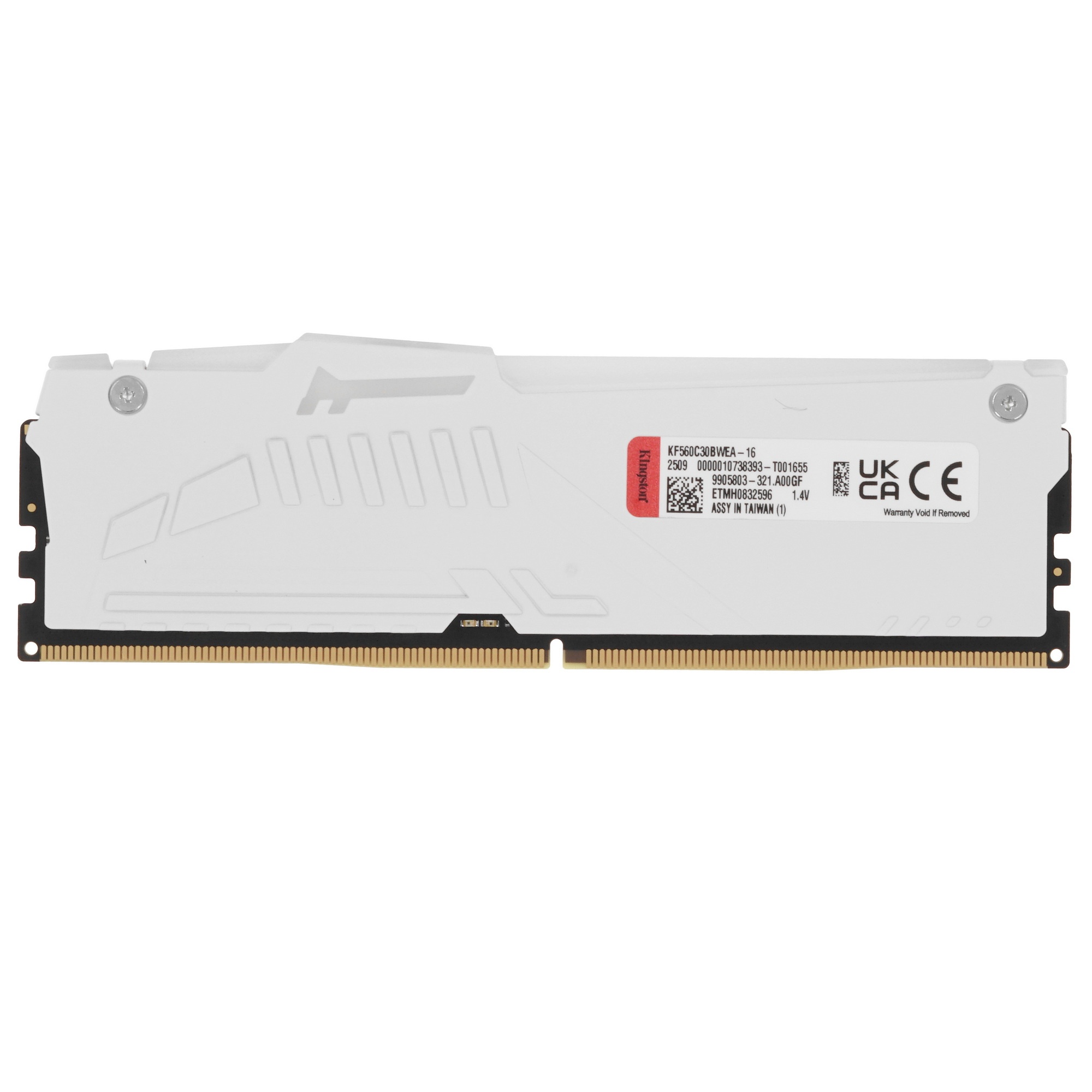 Память DDR5 16GB 6000MHz Kingston KF560C30BWEA-16 Fury Beast RGB RTL Gaming PC5-48000 CL30 DIMM 288-