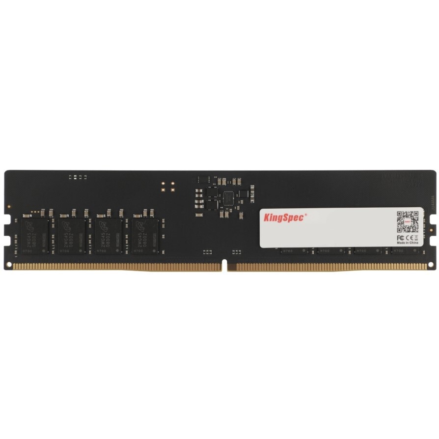 Оперативная память KingSpec, DDR5, 32GB (1x32GB), 5200MHz, CL40, DIMM