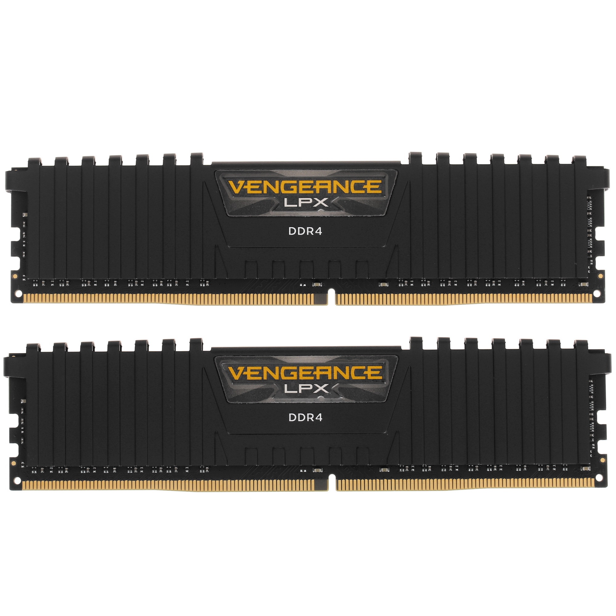 Оперативная память Corsair Vengeance LPX, DDR4, 32GB (2x16GB), 3200MHz, CL16, DIMM, с радиаторами, ч