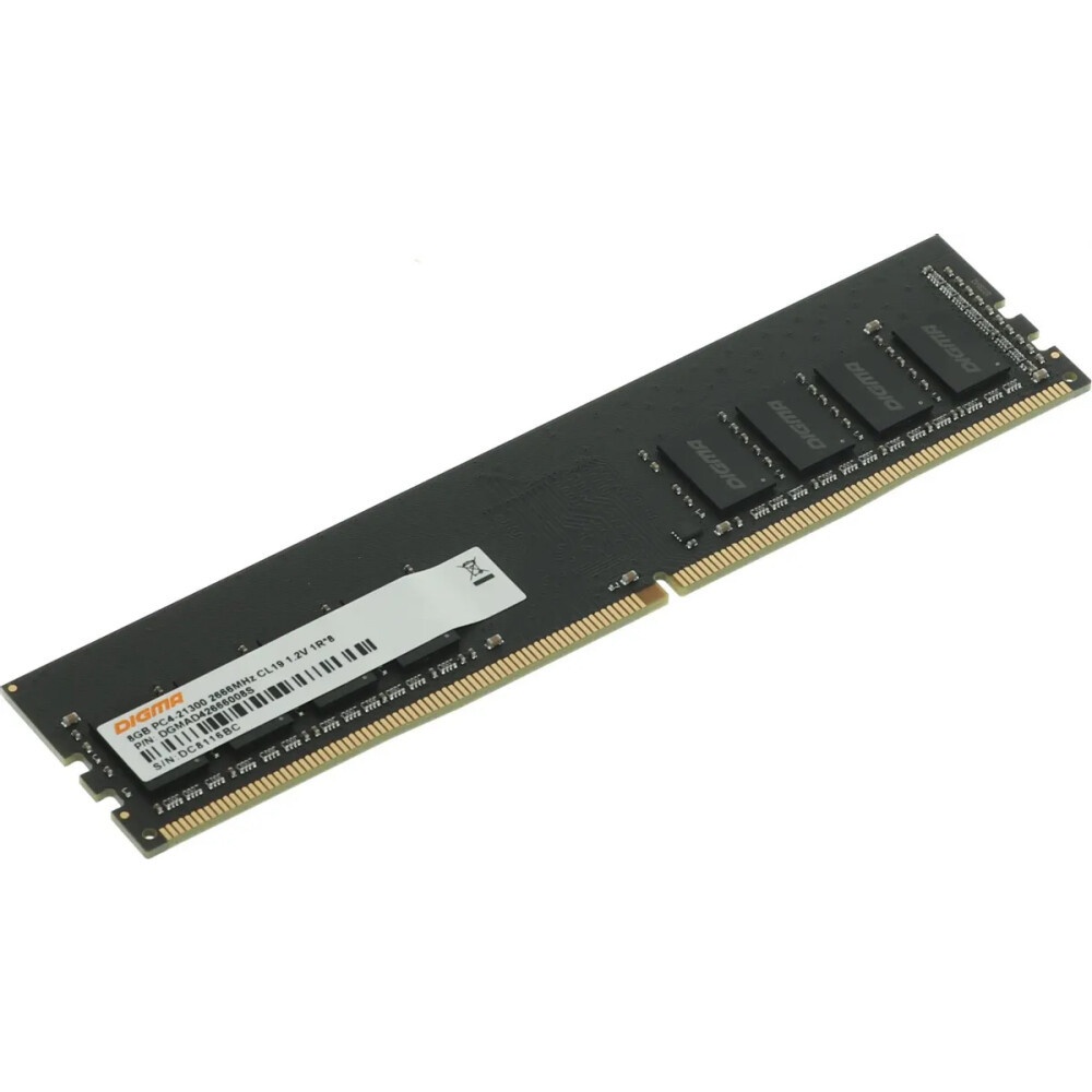 Оперативная память Digma, DDR4, 8GB (1x8GB), 2666MHz, CL19, DIMM