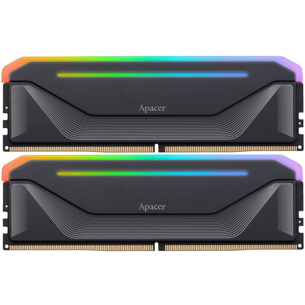Оперативная память Apacer NOX RGB 2х32GB DDR5 DIMM PC5-41600 (AH5U64G52C522NBAA-2)