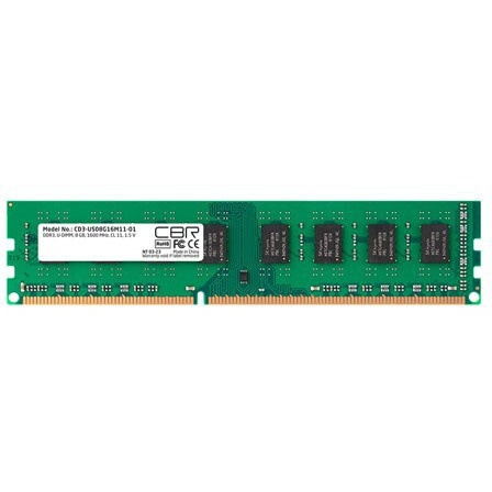 Оперативная память Foxline 8GB DDR3 1600MHz (PC3-12800)  FL1600D3U11-8G