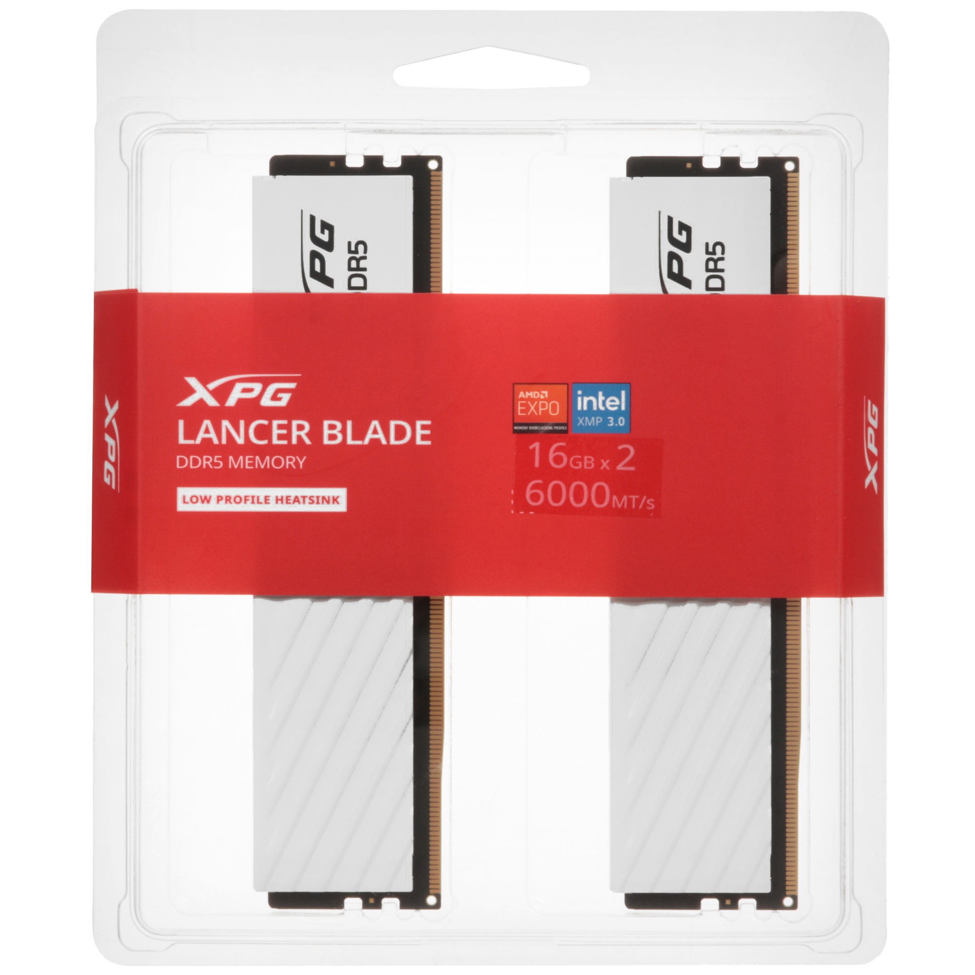 Модуль памяти ADATA DIMM DDR5-6000 32GB (16GBx2) AX5U6000C3416G-DTLABWH