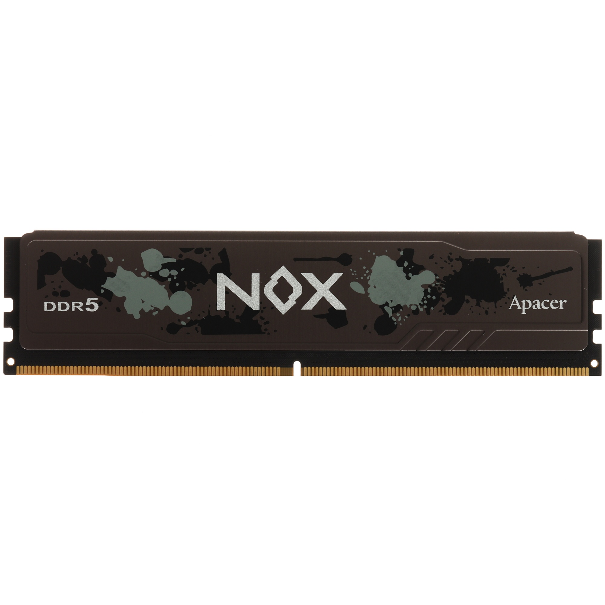 Оперативная память Apacer Nox, DDR5, 16GB (1x16 GB), 6000 MHz, CL40, DIMM, радиатор, черный