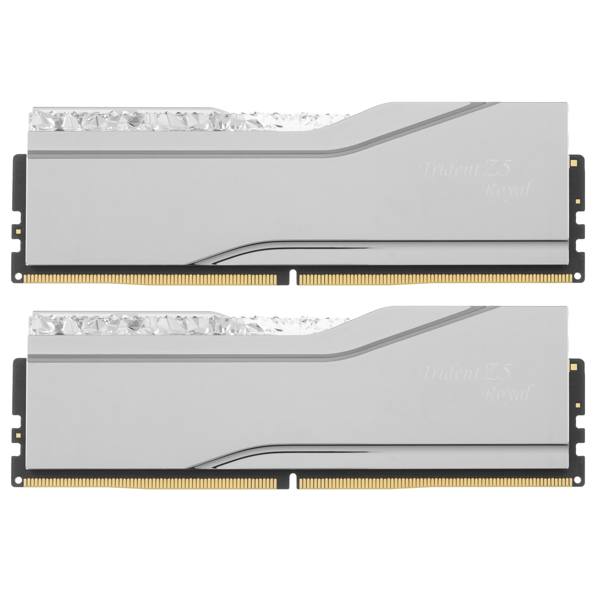 Модуль памяти G.SKILL TRIDENT Z5 ROYAL RGB 32GB 6400МГц DDR5 CL32 DIMM (Kit of 2x16GB) 1.4V XMP 3.0,