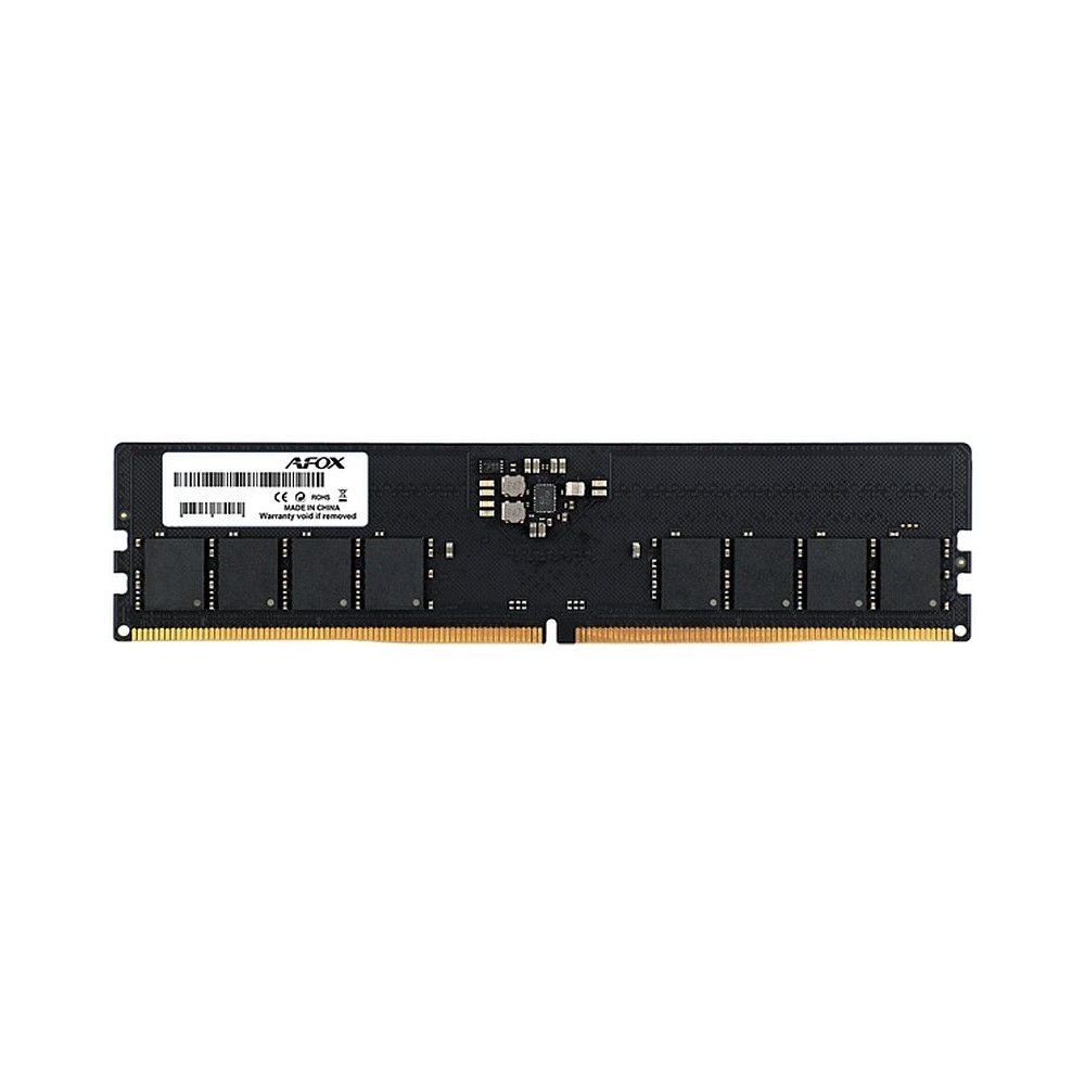 Оперативная память AFOX AFLD516T8S1P, DDR5, 16GB (1x16 GB), 4800 MHz, CL40