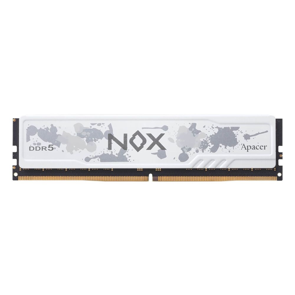 Модуль памяти Apacer 64GB DDR5 5600 DIMM OC NOX White w/HS, kit 2x32GB CL40, 1.25V