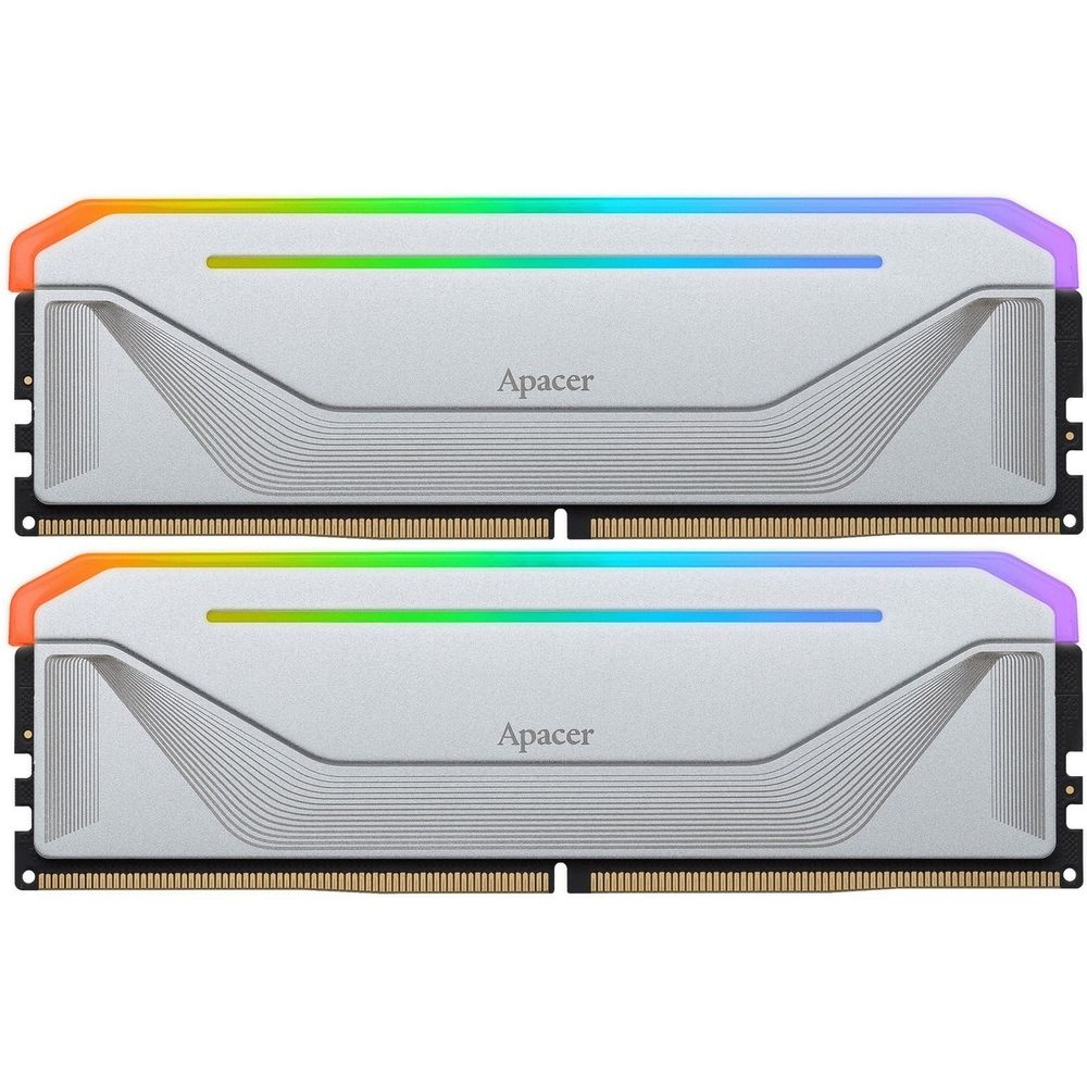 Оперативная память Apacer NOX RGB 2x32GB DDR5 PC5-41600 Silver (AH5U64G52C522NWAA-2)