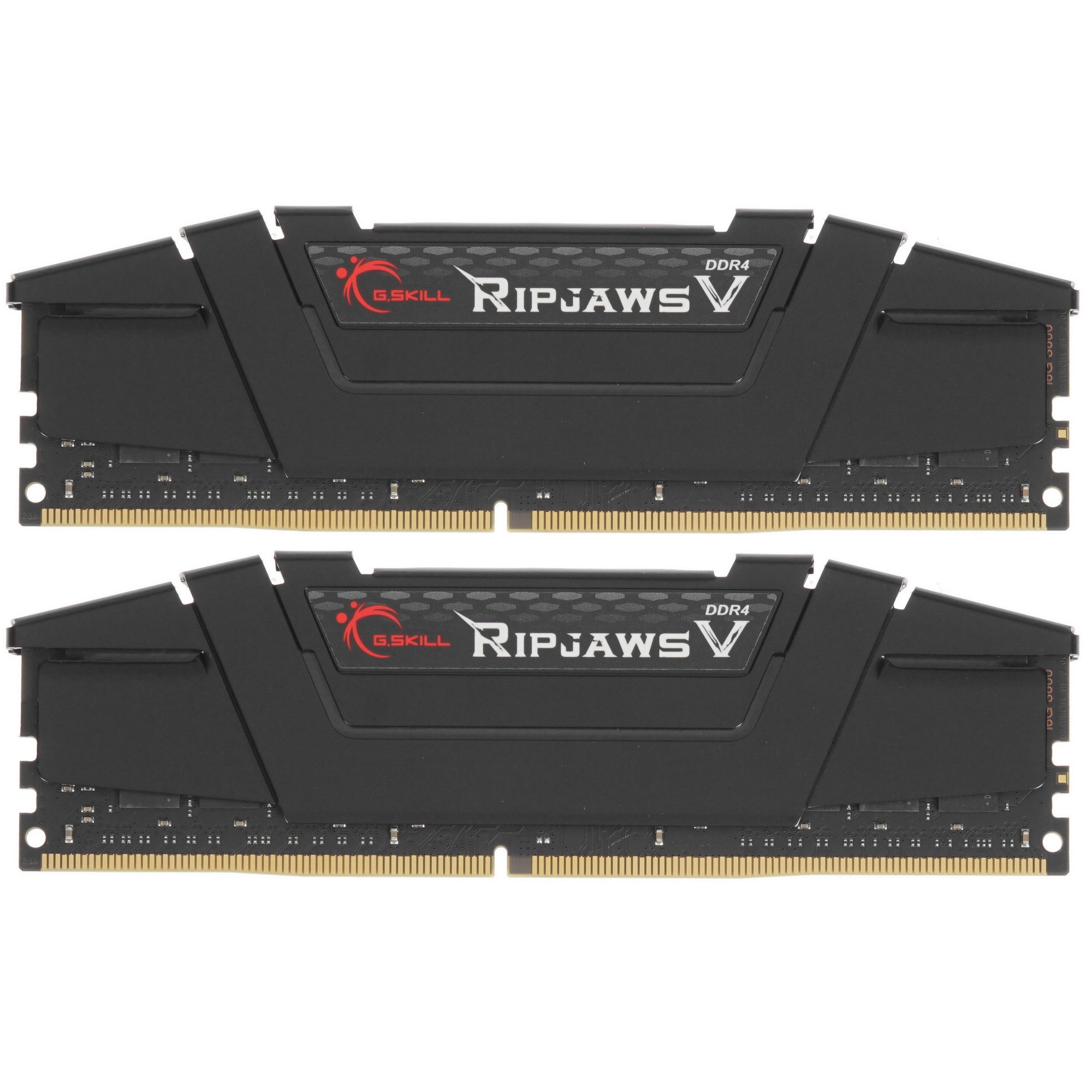 Модуль памяти  G.SKILL RIPJAWS V DIMM DR4 32GB (2x16GB kit) 3600MHz CL18 1.35V / F4-3600C18D-32GVK /