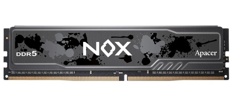 Оперативная память Apacer AH5U64G56C522MBAA-2, DDR5, 64GB (2x32 GB), 5600 MHz, CL40, радиатор, серый