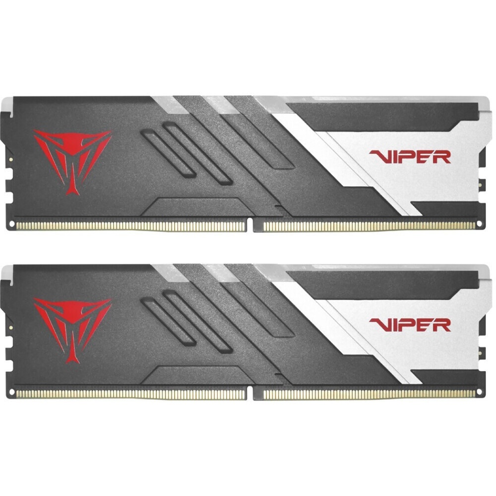 Память DDR 5 DIMM 32Gb (16Gbx2) 6000Mhz, PATRIOT VIPER ELITE 5 ULTRA RGB CL28 (VEUR532G6028K) (retai