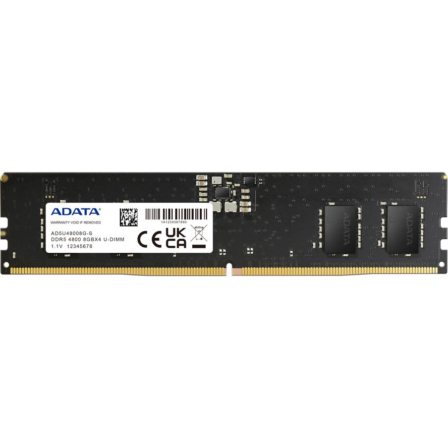 Оперативная память 32GB AMD Radeon™ DDR5 4800 DIMM Entertainment Series Black Gaming Memory R5532G48