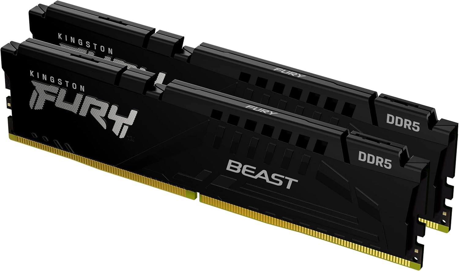 Память оперативная Kingston 64GB 5600MT/s DDR5 CL40 DIMM (Kit of 2) FURY Beast Black