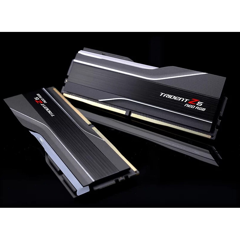 Модуль памяти G.SKILL TRIDENT Z5 NEO RGB 32GB 6000МГц DDR5 CL30 DIMM (Kit of 2x16GB) 1.35V EXPO, Bla