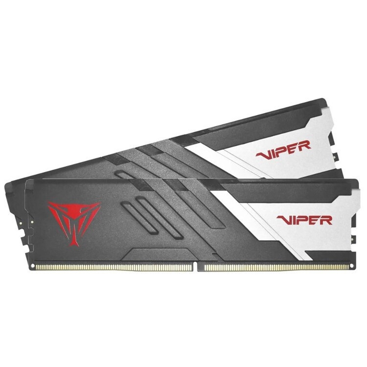 Оперативная память Apacer AH5U32G64C552MWAA-2, DDR5, 32GB (2x16 GB), 6400 MHz, CL32, радиатор, белый