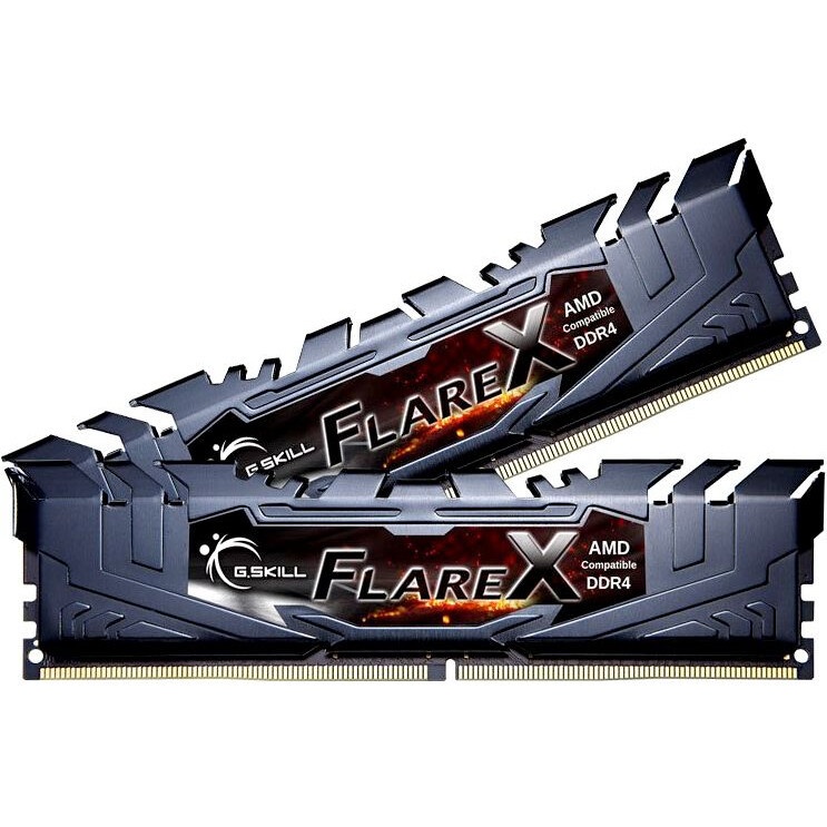 Оперативная память AMD Radeon R9, DDR4, 16GB (2x8GB), 3200MHz, CL16, DIMM, с радиатором, черный