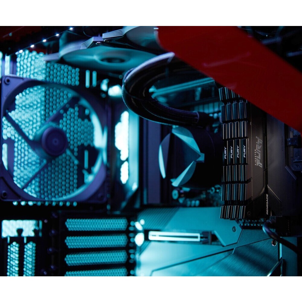 Оперативная память AMD Radeon R9, DDR4, 16GB (2x8GB), 3200MHz, CL16, DIMM, с радиатором, черный