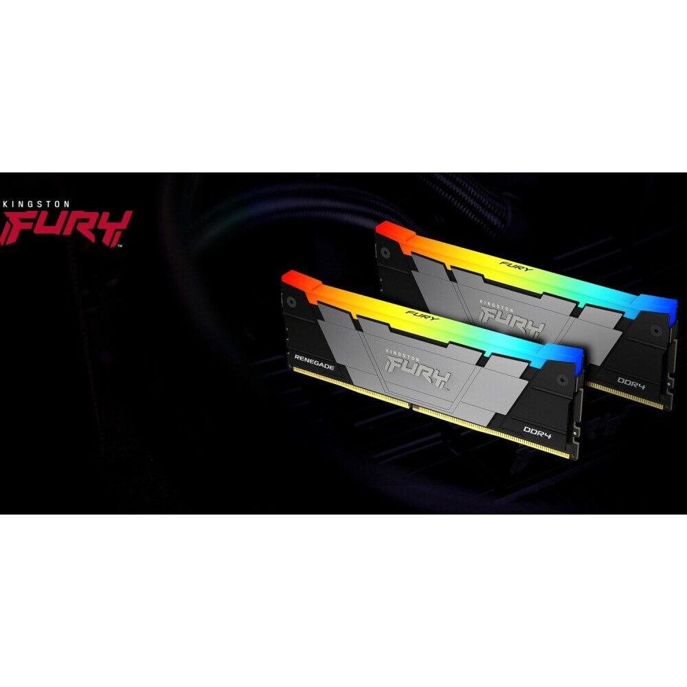 Оперативная память AMD Radeon R9, DDR4, 16GB (2x8GB), 3200MHz, CL16, DIMM, с радиатором, черный