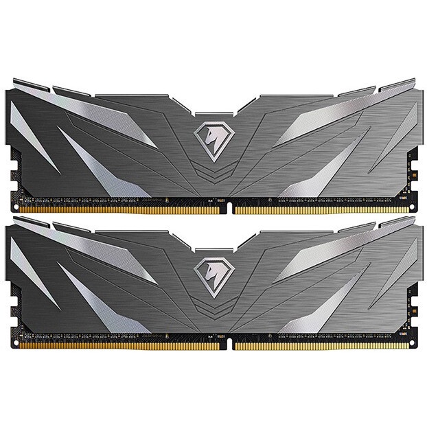 Оперативная память AMD Radeon R9, DDR4, 16GB (2x8GB), 3200MHz, CL16, DIMM, с радиатором, черный