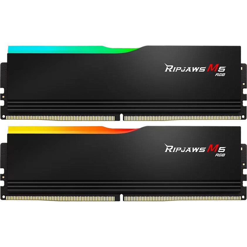 Модуль памяти G.SKILL RIPJAWS M5 RGB 32GB 6000МГц DDR5 CL36 DIMM (Kit of 2x16GB) 1.35V XMP 3.0/EXPO,