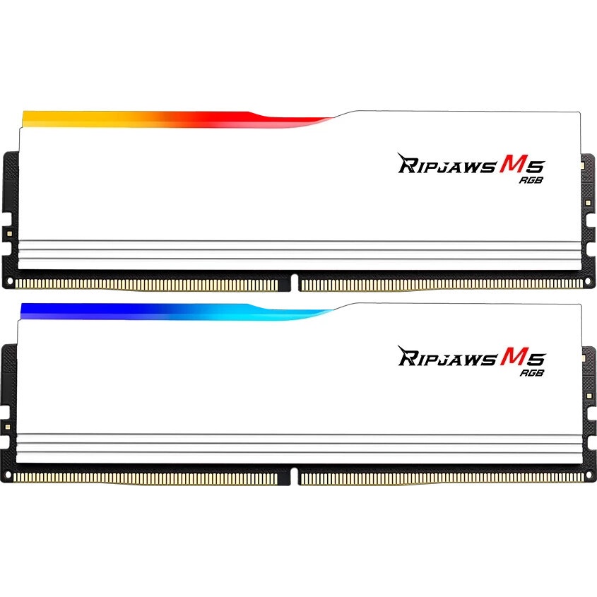 Модуль памяти G.SKILL RIPJAWS M5 RGB 32GB 6000МГц DDR5 CL36 DIMM (Kit of 2x16GB) 1.35V XMP 3.0/EXPO,